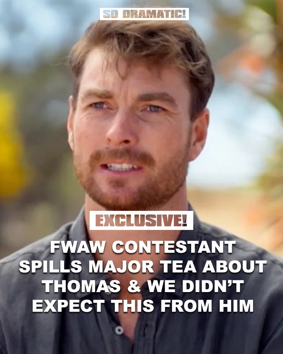 sodramaticpod's tweet image. Rumour has it he's not as wholesome as he seems! 😮

#FarmerAu #FarmerWantsAWife #FWAW #SoDramatic