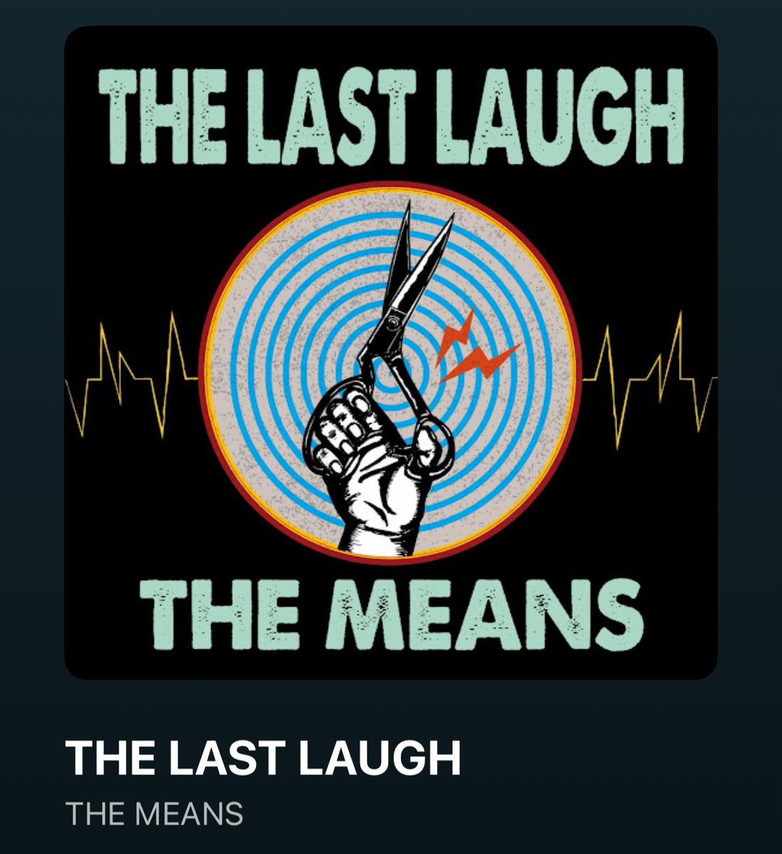 THE MEANS
"THE LAST LAUGH"❤️
ライブハウスで聞きたいね
#themeans 
#thelastlaugh
