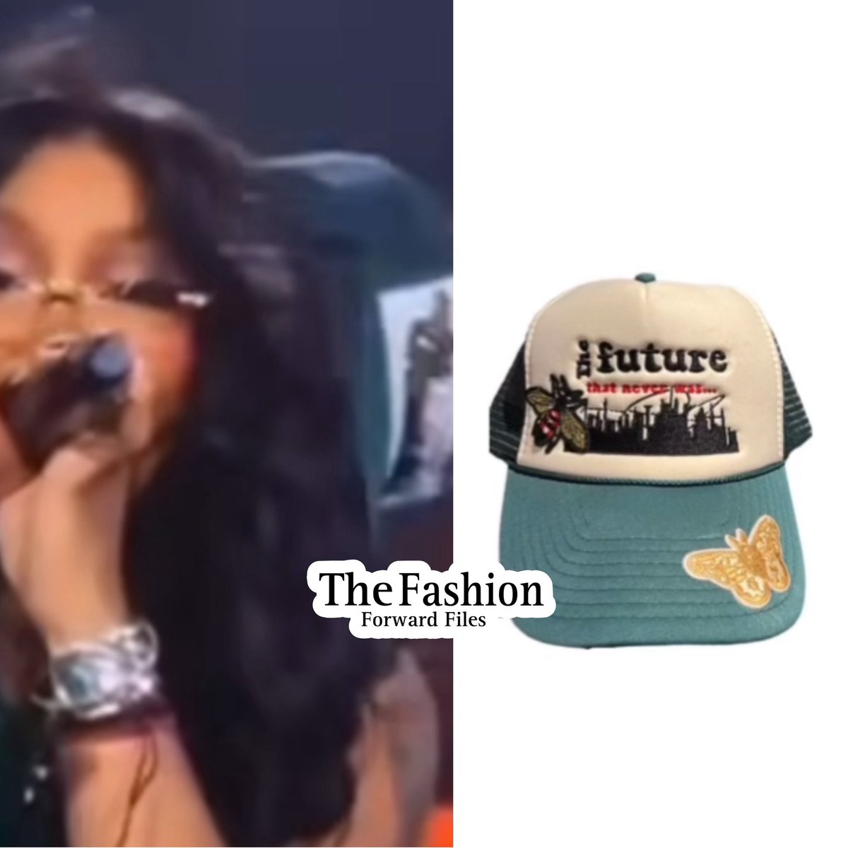FashFwrdFiles's tweet image. Sza wears a Lost Data the future custom hat 
-
#sza #lostdata