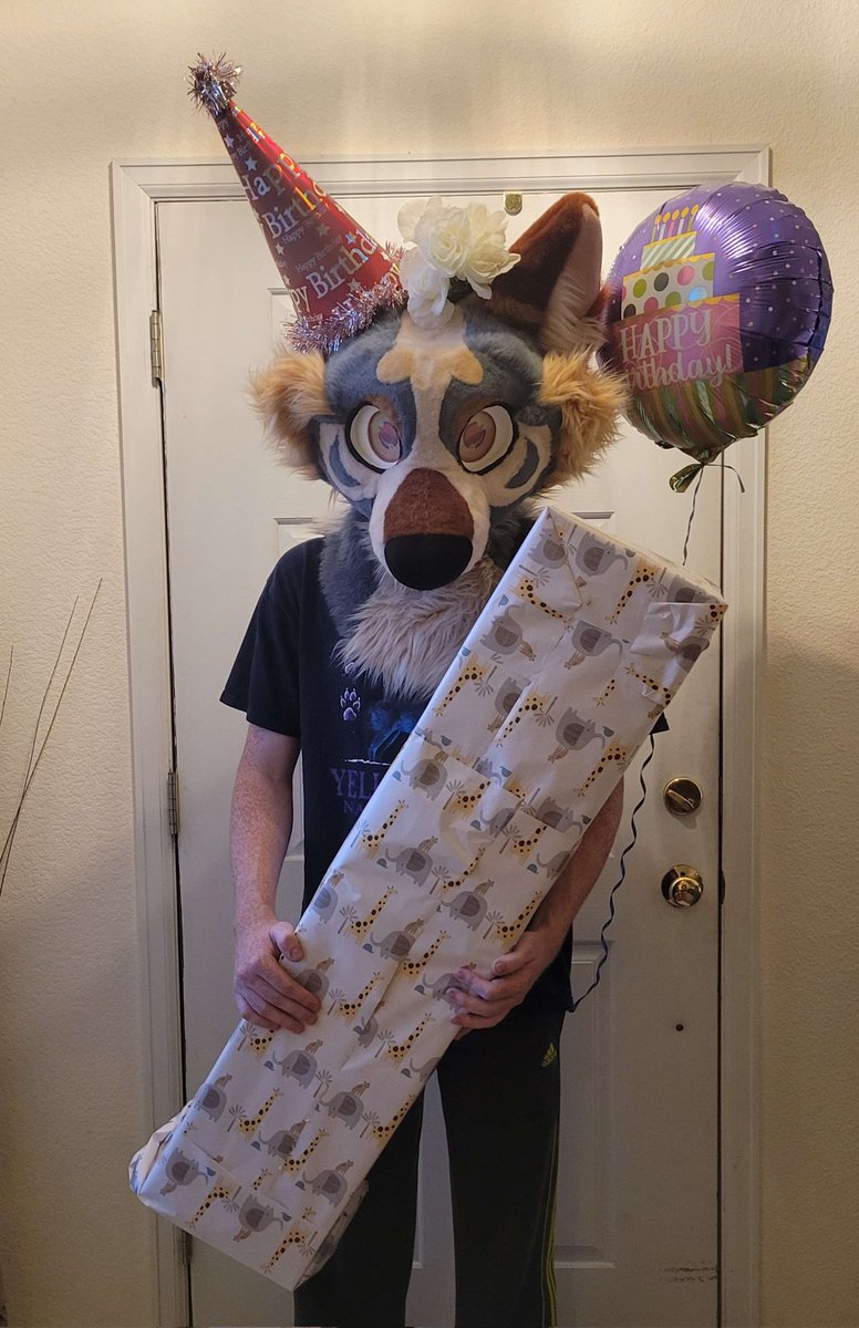 Today is my birthday :)

#FursuitEveryday