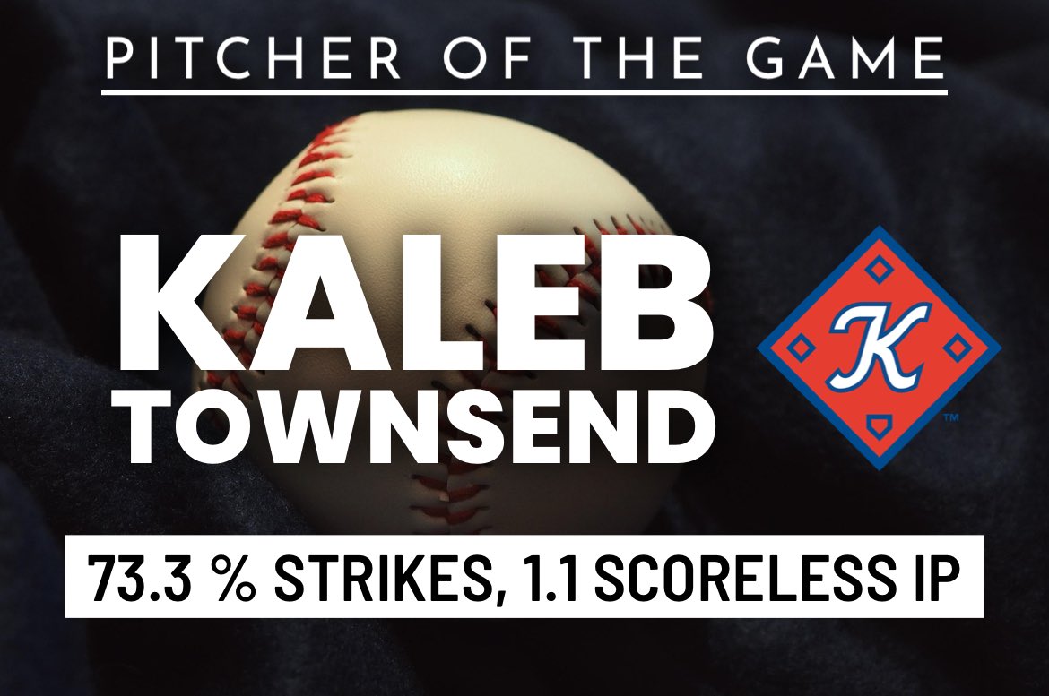 Mark Davis (@kptbaseballfan) on Twitter photo Another solid relief appearance out of the pen for <a href="/kalebtownsend31/">Kaleb Townsend</a>, our <a href="/KingsportAxmen/">Kingsport Axmen</a> Pitcher of the Game!
Only gave up a hit and a walk, lowering his ERA to 3.46!
#AxesUp 🪓⚾️ Another solid relief appearance out of the pen for <a href="/kalebtownsend31/">Kaleb Townsend</a>, our <a href="/KingsportAxmen/">Kingsport Axmen</a> Pitcher of the Game!
Only gave up a hit and a walk, lowering his ERA to 3.46!
#AxesUp 🪓⚾️