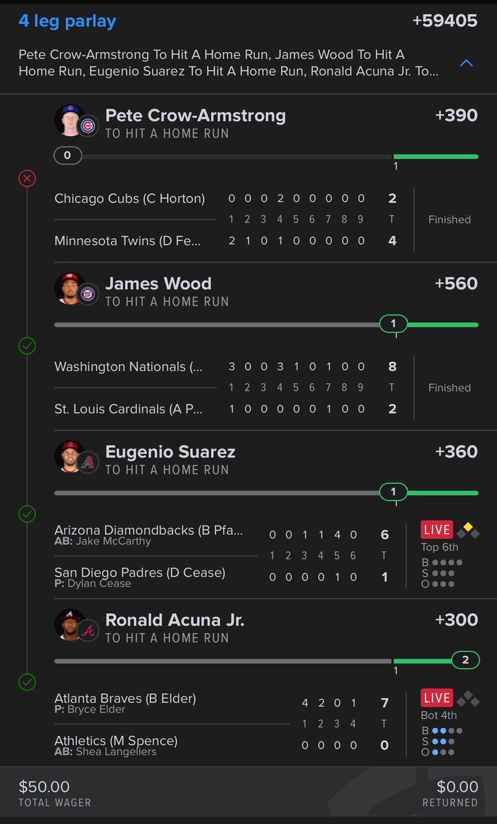 OnlyPropsbets's tweet image. Last night tatis did me dirty. Tonight little meat Pete screwed me