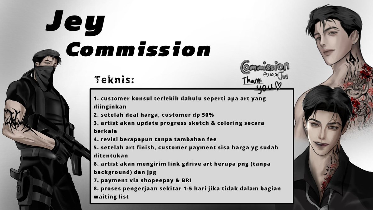 J_00_000's tweet image. [ HELP RTs &amp;amp; Likes ] Thank You!🖤

Hai All! Aku Open Commission &apos;urgent&apos; untuk kebutuhan kuliah soalnya aku maba. khusus buat indonesia saja ya! 
Feel Free buat DM dan tanya-tanya
#OpenCommission #CommissionOpen #Zonakaryaid #ZonaUang #Artistid #ArtCommission
#manhwa