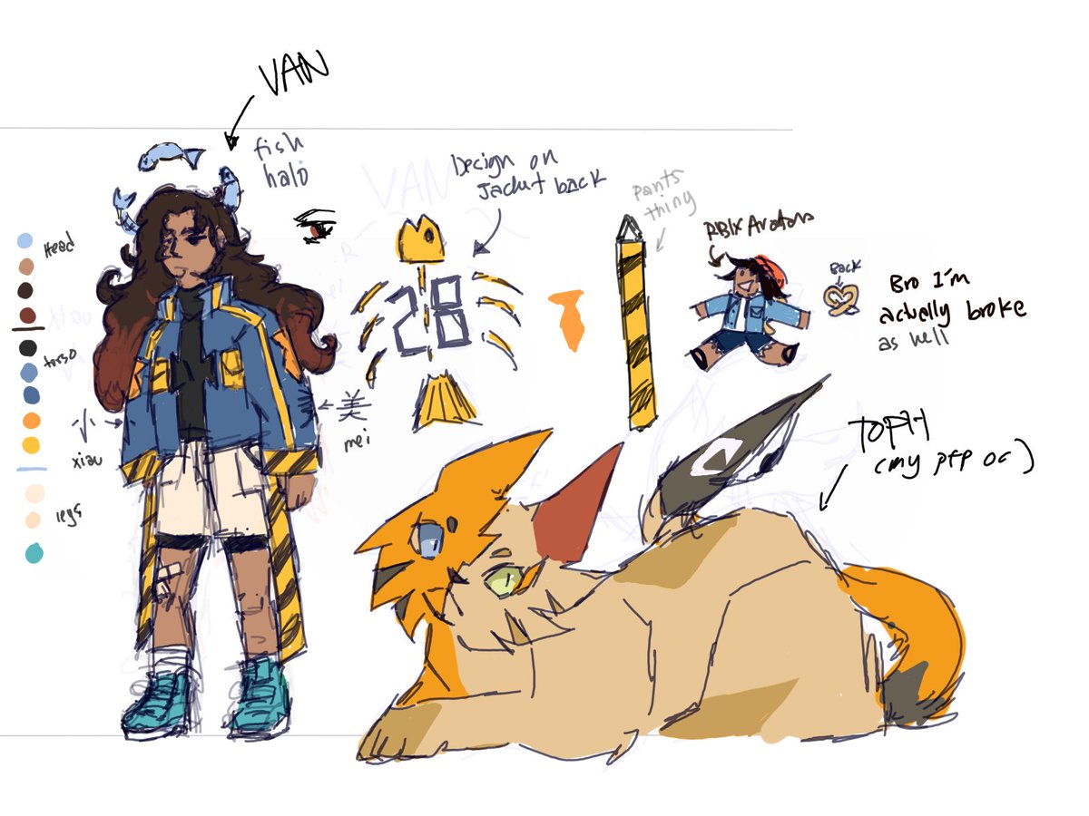 VANBiscuits's tweet image. FINALLY got a base concept and colors I'm make an actual good reference