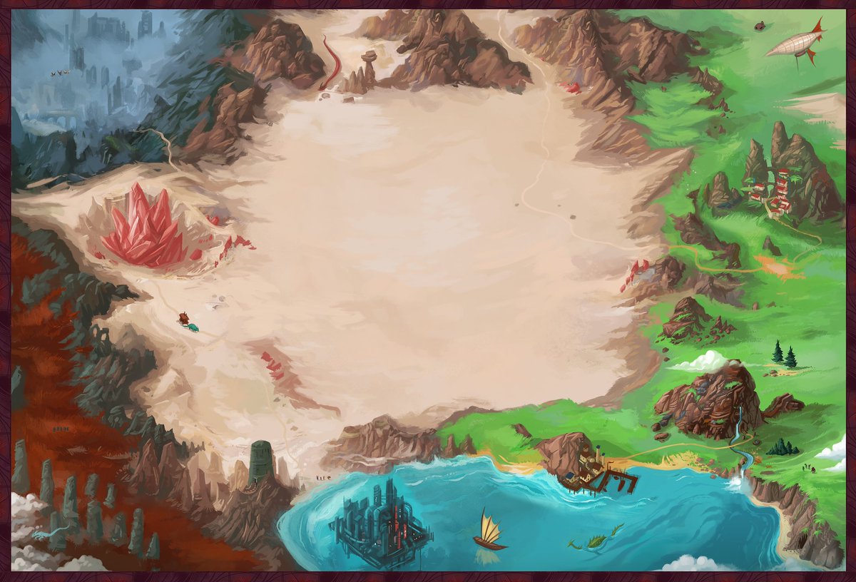 GameToppersLLC's tweet image. What is your favorite Arzium universe game from Red Raven Games?
Ryan Laukat just sent us some new art Easter Eggs for the Game Toppers LLC. Arzium game mat. On #kickstarter now only 40 hours left. kickstarter.com/projects/burky…
