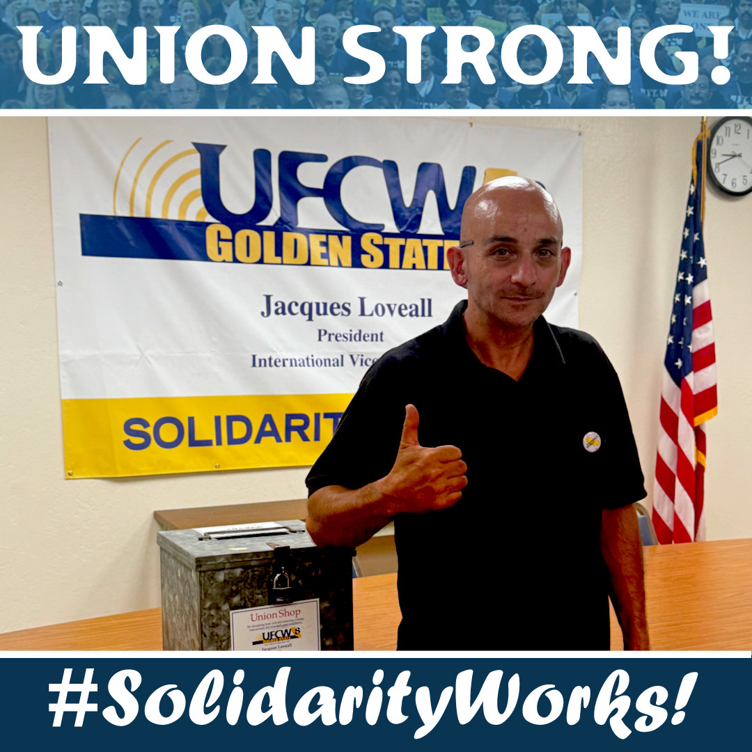 UFCW8's tweet image. We are #United and we will prove #SolidarityWorks!
#UFCW8 #UnionStrong #CAStrong #FairPay
#UFCW #AFLCIO #UnionYes
ufcw8.org/swv