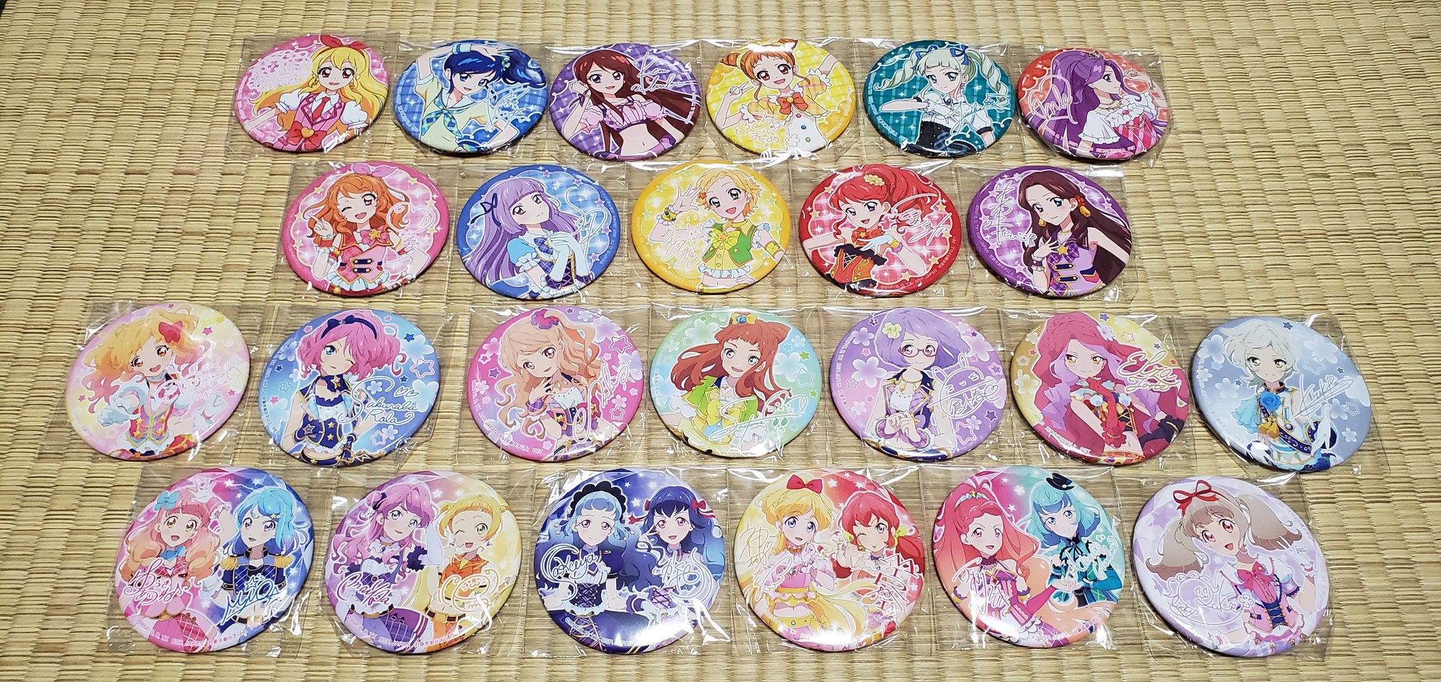 未開封　アイカツオンパレード ナムコ　セガ　プライズ　缶バッジ 有栖川おとめ　4 にゃんこ on X: 