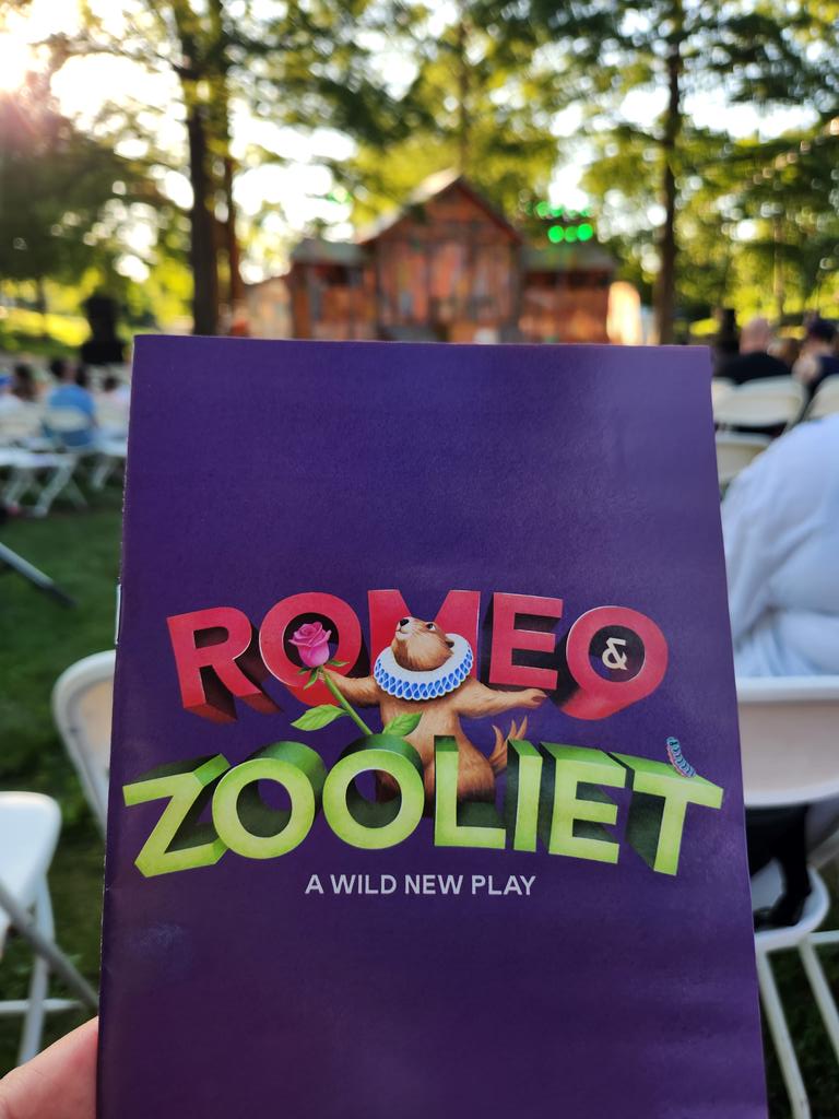 All I could think about watching this show is how much my high schoolers would enjoy it! Have you studied Romeo &amp; Juliet? Have you taken biology? Do you love the <a href="/stlzoo/">Saint Louis Zoo</a> ? Then this play is for you! It is smart and funny. (Bonus song in the show Gen X-ers will appreciate 😜)