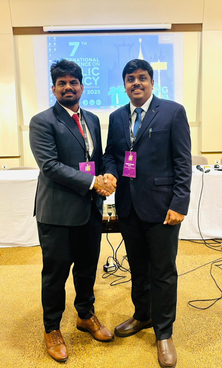 Under the chairman of Kiran annaya 🥳 I presented my research paper in ICPP7 international conference.
