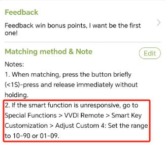 Xhorsevvdi's tweet image. Added two keys for landrover discovery Sport 2017 using #xhorse key tool plus, Need open and close with fob some time untill car see the key and starts 🤔🤔
➡️Change Custom 4 to 10-90 or 01-09
xhorsevvdi.com/producttags/sm…
#xhorsekey #SmartKey #UniversalKey #landroverkey