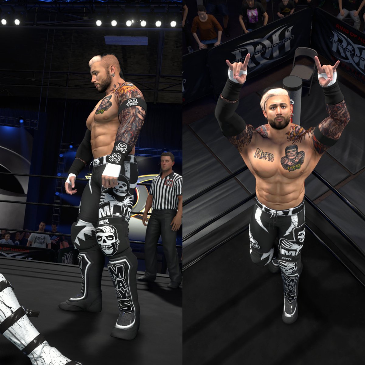 ๐บ๐๐๐๐ ๐๐ ๐ฝ๐๐๐๐๐๐ ๐๐๐๐๐๐๐๐๐ (@wallacemayscaw) on Twitter photo God, I love my new attire made by <a href="/Steezy1TV/">โง๐๐๐ผ๐ผโค๐โง</a>. It's too amazing. Especially with the kneepad logo he made. It was really worth the wait. ๐ค๐พ๐ฅ๐ดโโ ๏ธ๐ค
ROH Arena mod by: Grix
#WWE2K #WWE2K25 #WWEGames God, I love my new attire made by <a href="/Steezy1TV/">โง๐๐๐ผ๐ผโค๐โง</a>. It's too amazing. Especially with the kneepad logo he made. It was really worth the wait. ๐ค๐พ๐ฅ๐ดโโ ๏ธ๐ค
ROH Arena mod by: Grix
#WWE2K #WWE2K25 #WWEGames