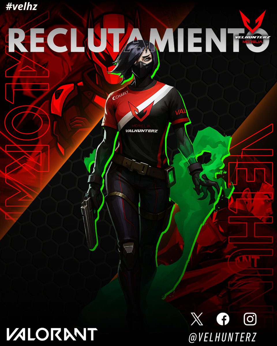 RECLUTAMIENTO ABIERTO – VALORANT | VELHUNTERZ

Estamos buscando jugadores con nivel y compromiso real para formar parte de nuestras escuadras oficiales.  

Te interesa lo competitivo? Esta es tu oportunidad

#valorant