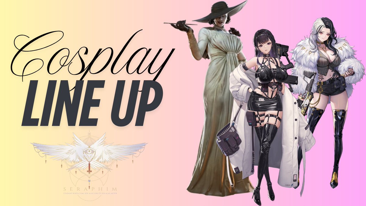 SeraphimEternal (@seraphimeternal) on Twitter photo Come see me <a href="/AnimeMatsuri/">Anime Matsuri</a>
I'll be cosplaying as Lady D, Rosanna and Mihara
I hope to see you soon~
#cosplayer #NIKKE #ResidentEvil Come see me <a href="/AnimeMatsuri/">Anime Matsuri</a>
I'll be cosplaying as Lady D, Rosanna and Mihara
I hope to see you soon~
#cosplayer #NIKKE #ResidentEvil