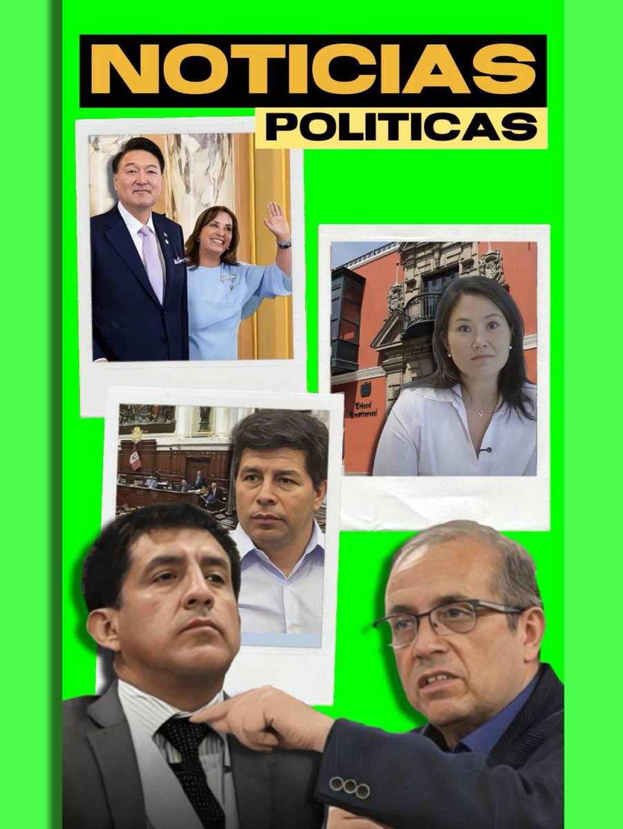 🟥 Estas son las NOTICIAS del 9 de JULIO de 2025 en #PoliticaTotal !!

MIRA EL VIDEO AQUÍ ➜ yt.openinapp.co/is4ig

Congreso | Pedro Castillo | Comisión Permanente |  Concepción Carhuancho | Nicanor Boluarte | Yoon Suk Yeol | Ministros | mineros informales | Keiko Fujimori