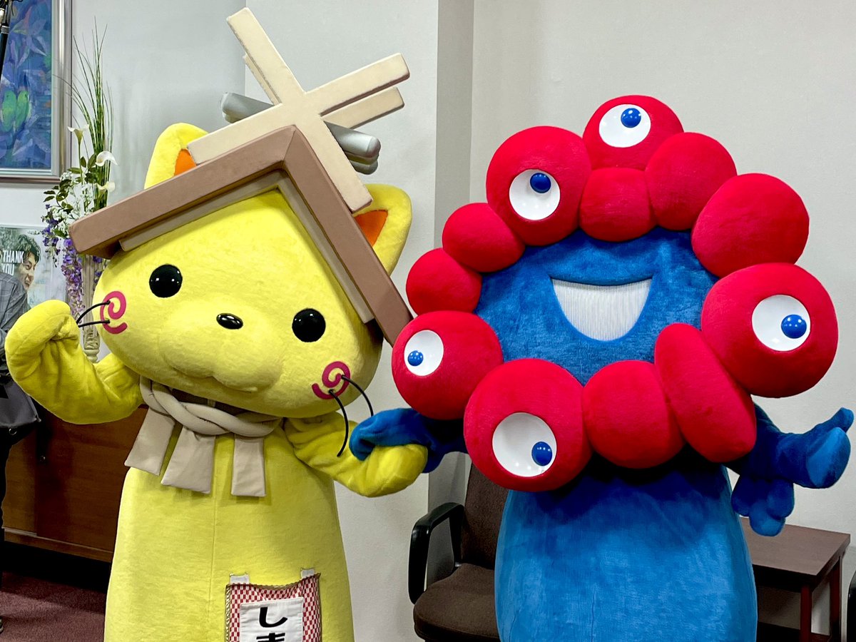 お知らせにゃ🐾】 大阪・関西万博公式キャラクター #ミャクミャク と