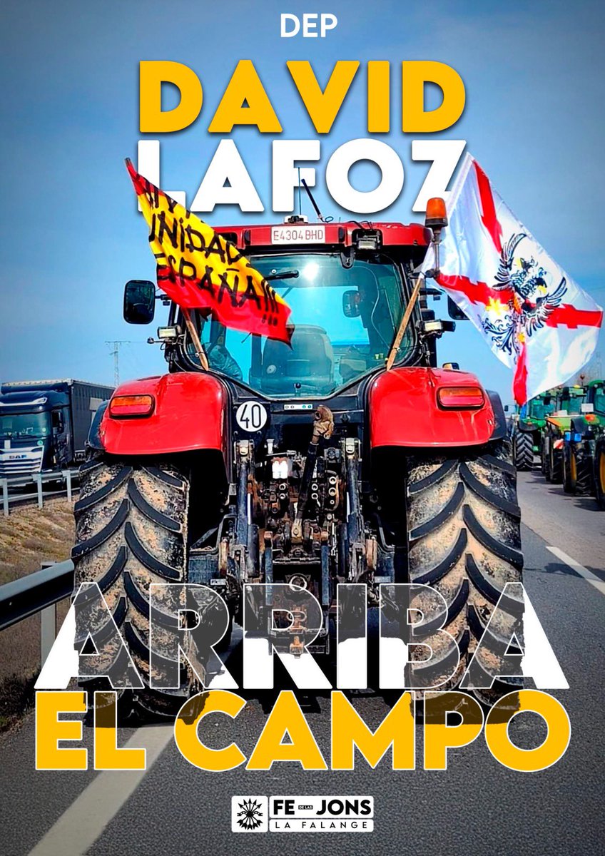 fedelasjons's tweet image. 🇪🇺 Otro joven agricultor español asfixiado por los burócratas de Bruselas.

✝️ Nuestra oración por su alma y nuestro compromiso en la lucha por el campo.  

💀 La Unión Europea mata.
