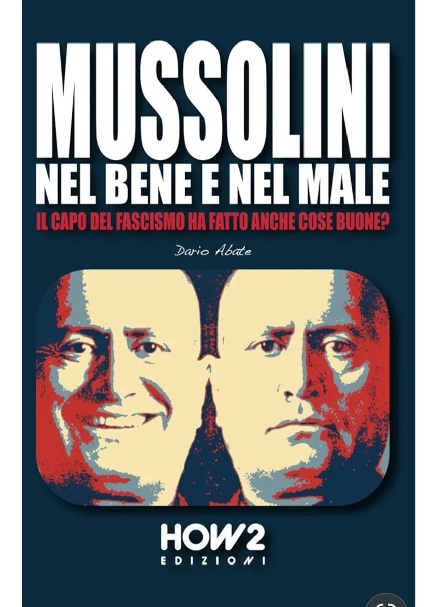 rosanna_vespoli's tweet photo. #HOW2Edizioni #MussoliniNelBeneEnelMale #DarioAbate Amazon e Tutti gli Store online https://t.co/Qv76Jty7fZ