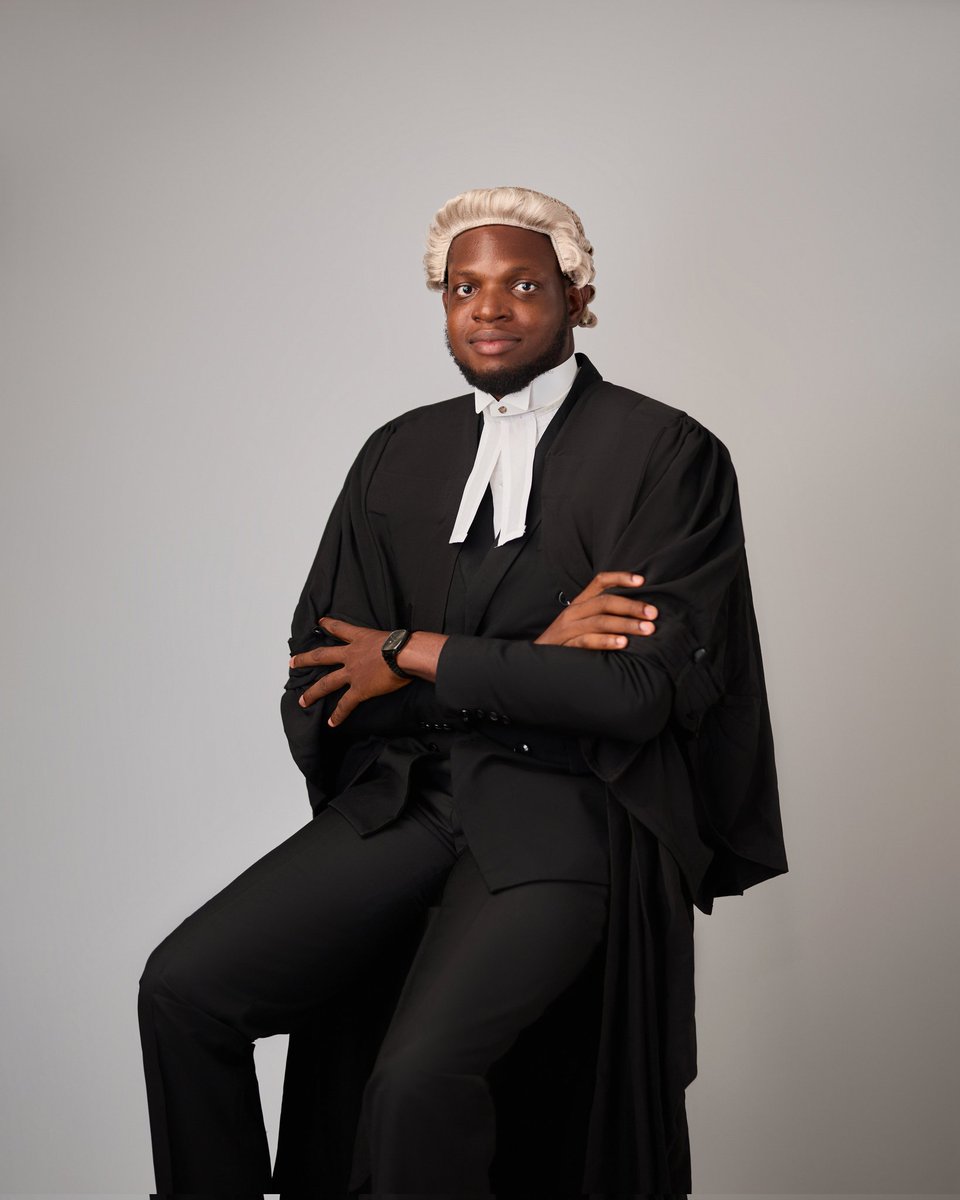 ayo__kunle's tweet image. &apos;After all said and done, we are still the most resilient ones.&apos;

A.A. Oladosu, Esq.

LL.B (1st Class), B.L (1st Class) LL.M.

Barrister and Solicitor of the Supreme Court of Nigeria.