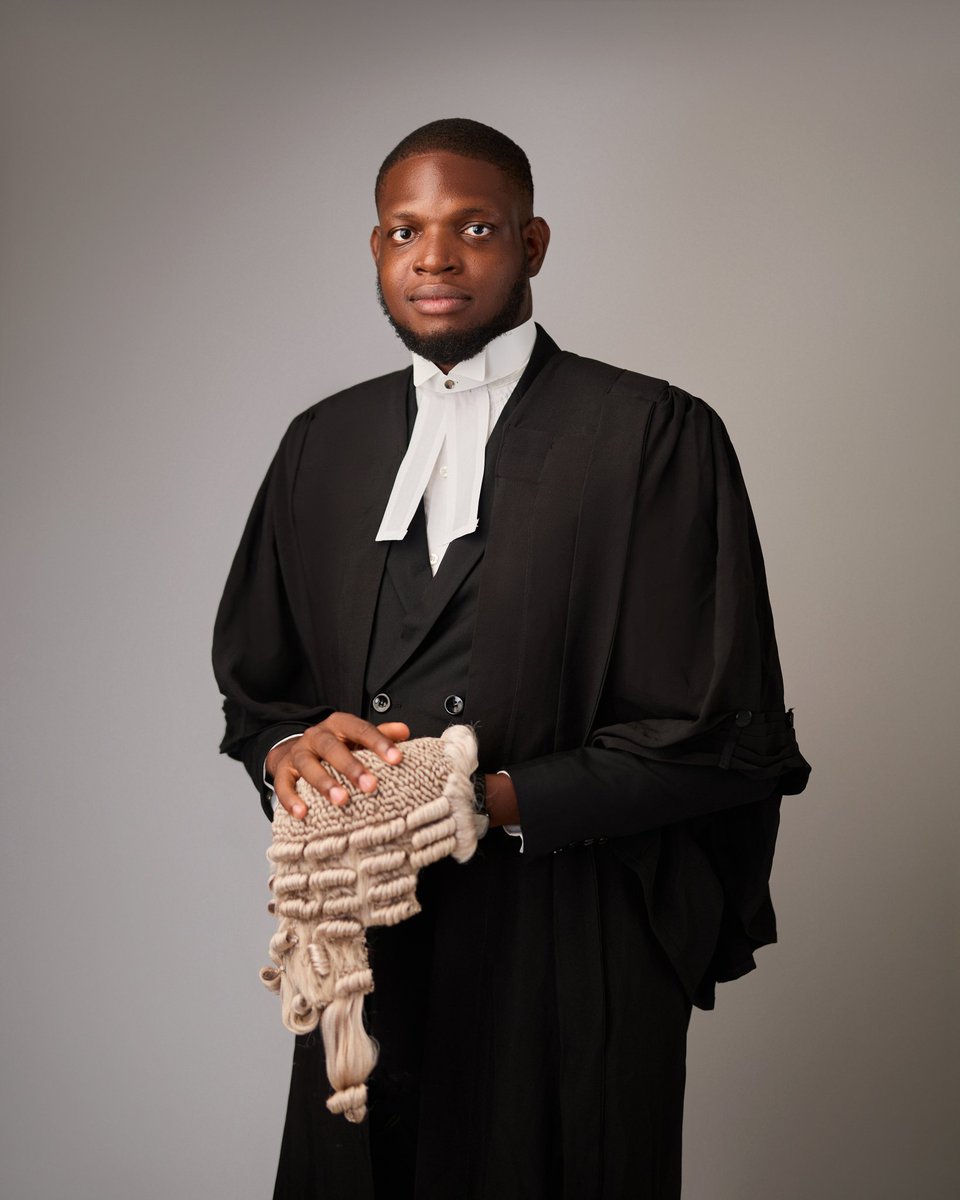 ayo__kunle's tweet image. &apos;After all said and done, we are still the most resilient ones.&apos;

A.A. Oladosu, Esq.

LL.B (1st Class), B.L (1st Class) LL.M.

Barrister and Solicitor of the Supreme Court of Nigeria.