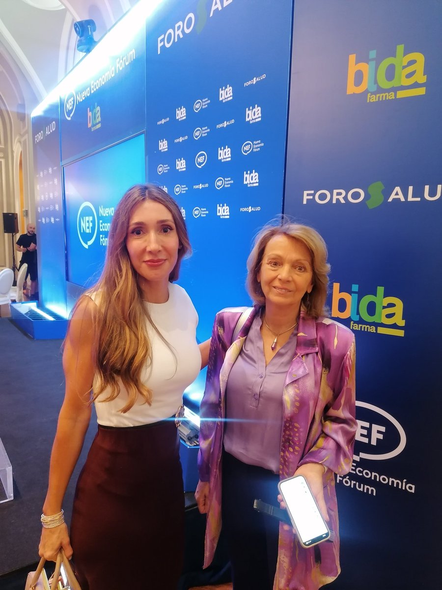Desayuno NEF Nueva Economía Forum con la Dra. Fátima Matute, consejera de sanidad <a href="/SaludMadrid/">Salud Madrid</a> .

Gracias por la invitacion a <a href="/amytsmedicos/">AMYTS</a>