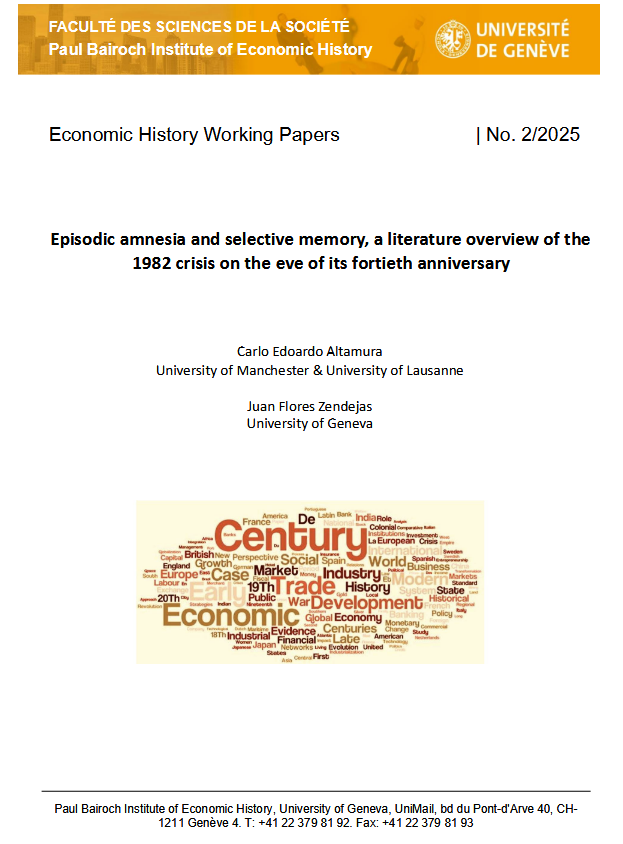 DEHES_UNIGE's tweet image. New working paper by Juan Flores @JFloresZendejas (University of Geneva) and Carlo Altamura (University of Manchester & University of Lausanne): archive-ouverte.unige.ch/unige:184772