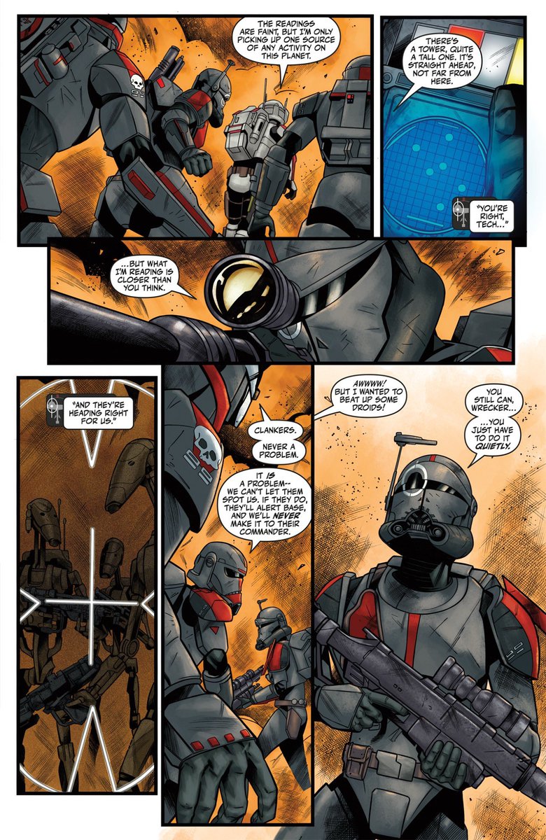 Reese Hannigan (@reesehannart) on Twitter photo !!!!Preview pages !!!!
Issue 5 of bad batch ghost agents lands in stores next week dont miss the exciting finale to epic adventure
Writen by <a href="/MichaelMoreci/">Michael Moreci</a>
Penciled by me
Inks by <a href="/ElisabettaDAm12/">Elisabetta D’Amico</a>
Colored by <a href="/atiyehcolors/">Michael Atiyeh</a>
Letters by <a href="/tyler_s3/">Tyler Smith</a>
Published by <a href="/DarkHorseComics/">Dark Horse Comics</a> !!!!Preview pages !!!!
Issue 5 of bad batch ghost agents lands in stores next week dont miss the exciting finale to epic adventure
Writen by <a href="/MichaelMoreci/">Michael Moreci</a>
Penciled by me
Inks by <a href="/ElisabettaDAm12/">Elisabetta D’Amico</a>
Colored by <a href="/atiyehcolors/">Michael Atiyeh</a>
Letters by <a href="/tyler_s3/">Tyler Smith</a>
Published by <a href="/DarkHorseComics/">Dark Horse Comics</a>