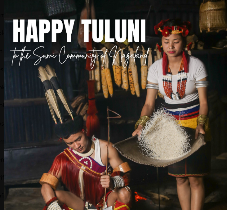 Wishing a glorious Tuluni Festival to all our brave and beautiful Sumi Naga brothers and sisters of Nagaland! 🌺
A celebration of unity, harvest, and warrior pride, your culture shines like a crown on India’s soul. 🇮🇳❤️
#Tuluni #Nagaland #TribesOfIndia