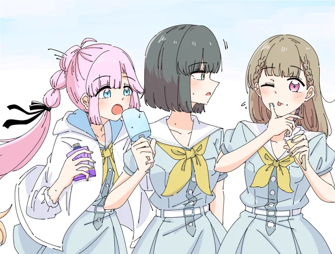 #蓮ノ空美術部 小三角