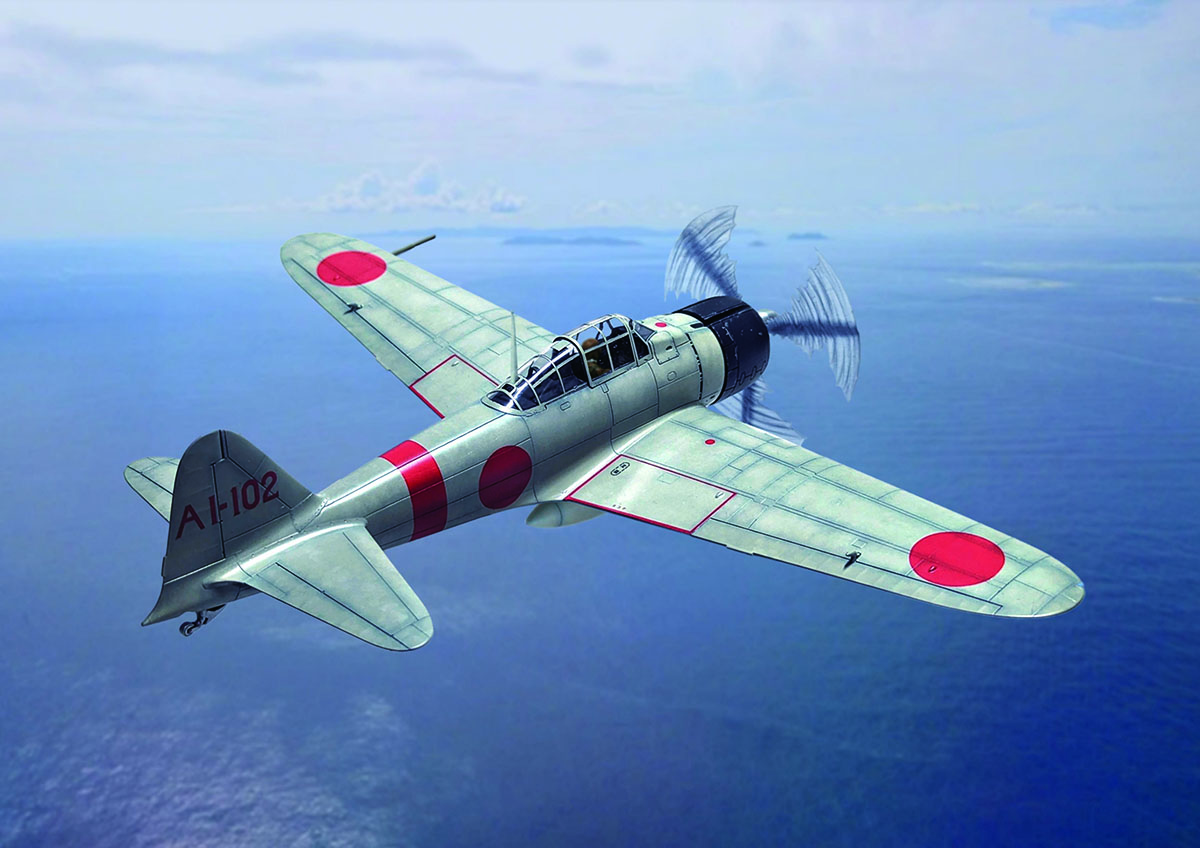 プラエフェクト「プロペラ」 1/48零戦21型&搭乗員付き 好評発売中!! お