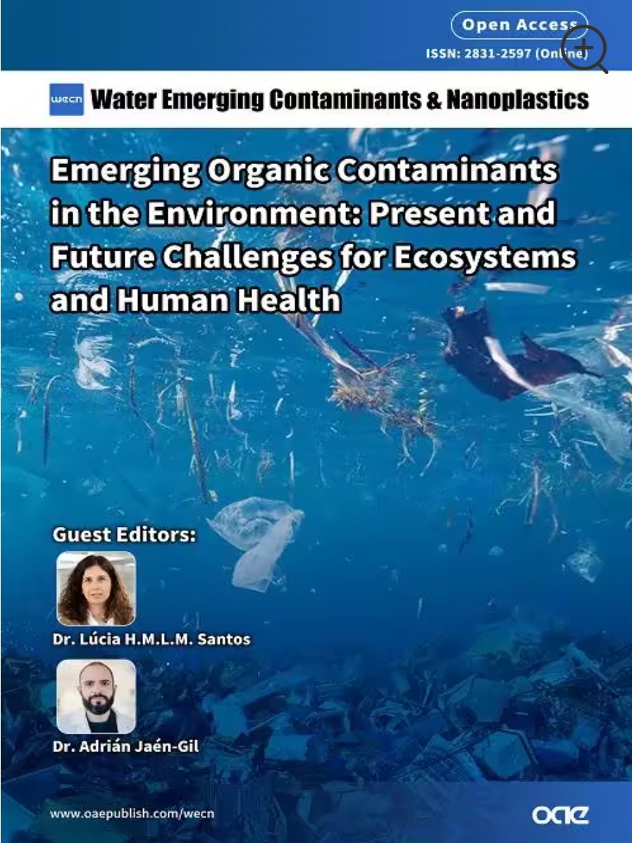 Water Emerging Contaminants & Nanoplastics💧🌊 tweet media