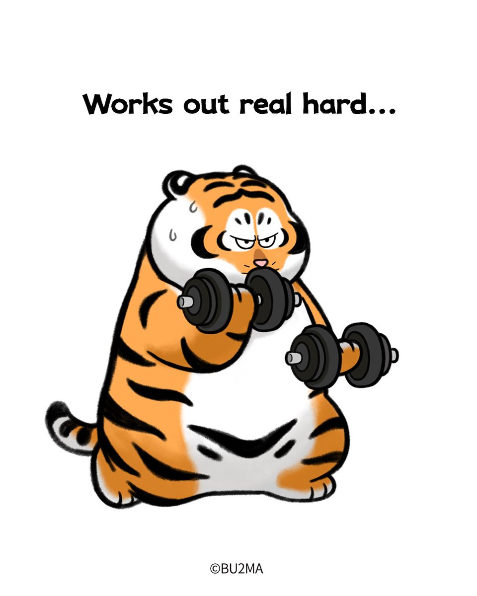 bu2ma's tweet photo. Look on the bright side… I guess it’s not a total loss?

#AlexandertheFatTiger #workout #looseweight #NotTooBad https://t.co/7SLUMmfvCk