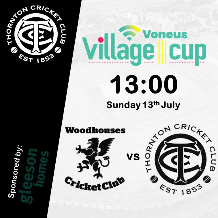 Thornton CC tweet media