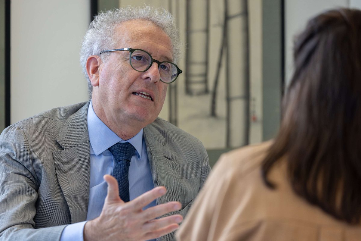 ESM_Press's tweet image. โThe world order we knew is not coming back.โ
In a recent conversation with @mariatad from Le @Grand_Continent, ESM MD @pierregramegna shared his vision for Europeโs strategic direction.
Read it in EN: ow.ly/Qjx550WnrmW
Read it in FR: ow.ly/Bfp850WnrmX