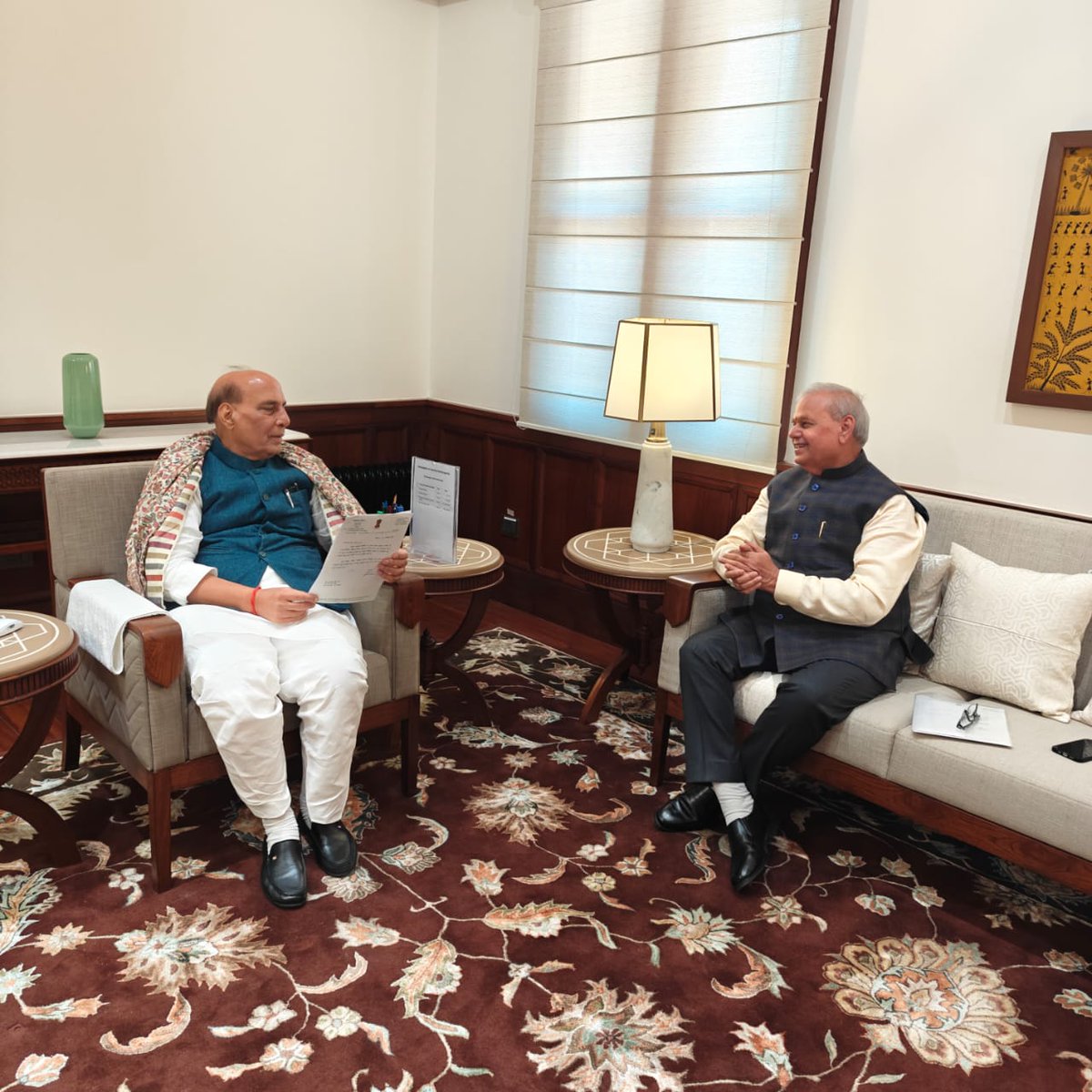 Ramcharan Bohra (@ramcharanbohra) on Twitter photo भाजपा के वरिष्ठ नेता व माननीय रक्षामंत्री श्री राजनाथ सिंह जी को जन्मदिन की हार्दिक बधाई एवं शुभकामनाएं।
ईश्वर से आपके उत्तम स्वास्थ्य और दीर्घायु जीवन की मंगलकामना करता हूँ।
<a href="/rajnathsingh/">Rajnath Singh</a> भाजपा के वरिष्ठ नेता व माननीय रक्षामंत्री श्री राजनाथ सिंह जी को जन्मदिन की हार्दिक बधाई एवं शुभकामनाएं।
ईश्वर से आपके उत्तम स्वास्थ्य और दीर्घायु जीवन की मंगलकामना करता हूँ।
<a href="/rajnathsingh/">Rajnath Singh</a>