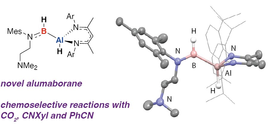 Crimmin Group (@crimmingroup) on Twitter photo New preprint from <a href="/yangwenbang0310/">Wenbang Yang</a> on the synthesis of a novel alumaborane containing an AlH-BH functional group along with some chemoselective reactivity. Here's the link. chemrxiv.org/engage/chemrxi… New preprint from <a href="/yangwenbang0310/">Wenbang Yang</a> on the synthesis of a novel alumaborane containing an AlH-BH functional group along with some chemoselective reactivity. Here's the link. chemrxiv.org/engage/chemrxi…