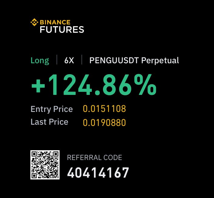 $PENGU nice clean break ✅

New ATH coming soon for $PENGU