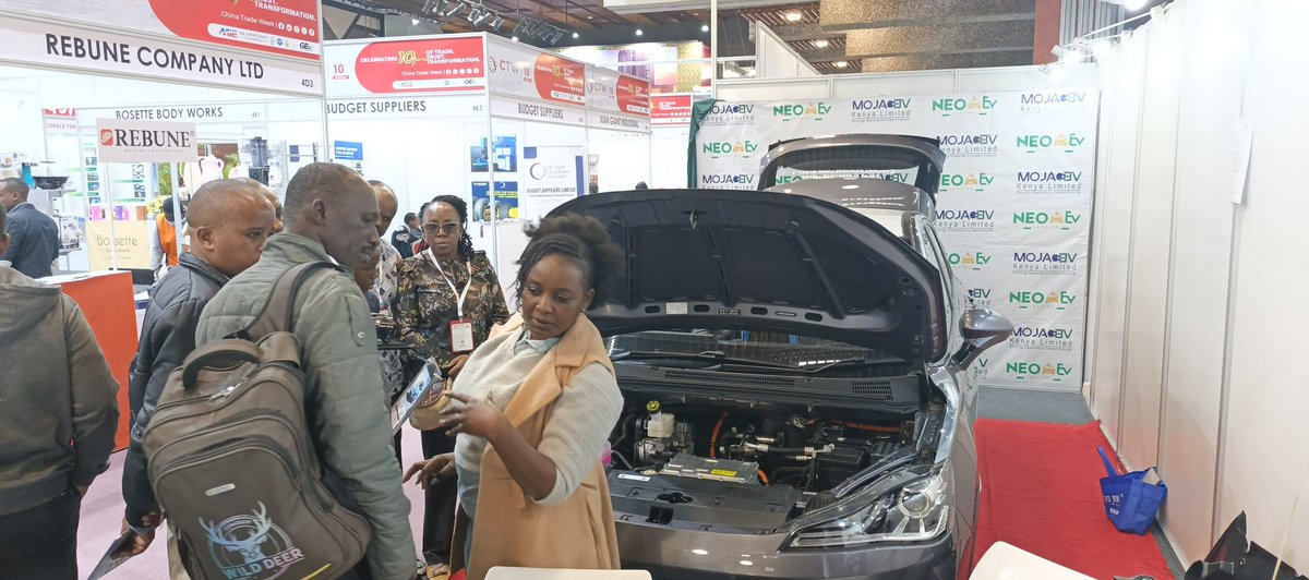 fundiwaev's tweet image. @mojaevafrica has the #NetaV at their booth, right at the entrance, follow the red carpet