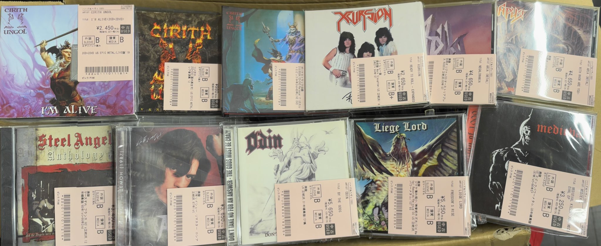 ヘヴィロック　ミクスチャ　オルタナ　ラウド　CDセット　113枚　まとめ売り ディスクユニオンお茶の水ハードロック/ヘヴィメタル館＠買取