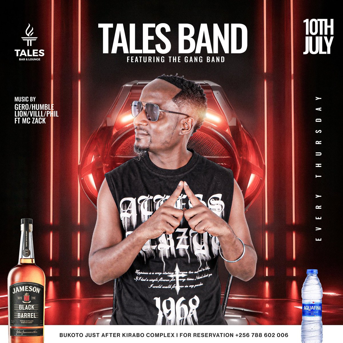 Mushrm (@mushroominc) on Twitter photo Tonight, <a href="/Taleslounge_kla/">Tales Lounge Bukoto</a> in Bukoto ignites with <a href="/thegangband/">The Gang Band</a>’s thrilling live performance! The after-party keeps the energy high with <a href="/gero_humblelion/">Gero_HumbleLion</a>, DJ Phill, and <a href="/Villl_Deejay/">Villl Deejay</a> dropping hot tracks. Secure your spot and immerse yourself in the vibe! Tonight, <a href="/Taleslounge_kla/">Tales Lounge Bukoto</a> in Bukoto ignites with <a href="/thegangband/">The Gang Band</a>’s thrilling live performance! The after-party keeps the energy high with <a href="/gero_humblelion/">Gero_HumbleLion</a>, DJ Phill, and <a href="/Villl_Deejay/">Villl Deejay</a> dropping hot tracks. Secure your spot and immerse yourself in the vibe!
