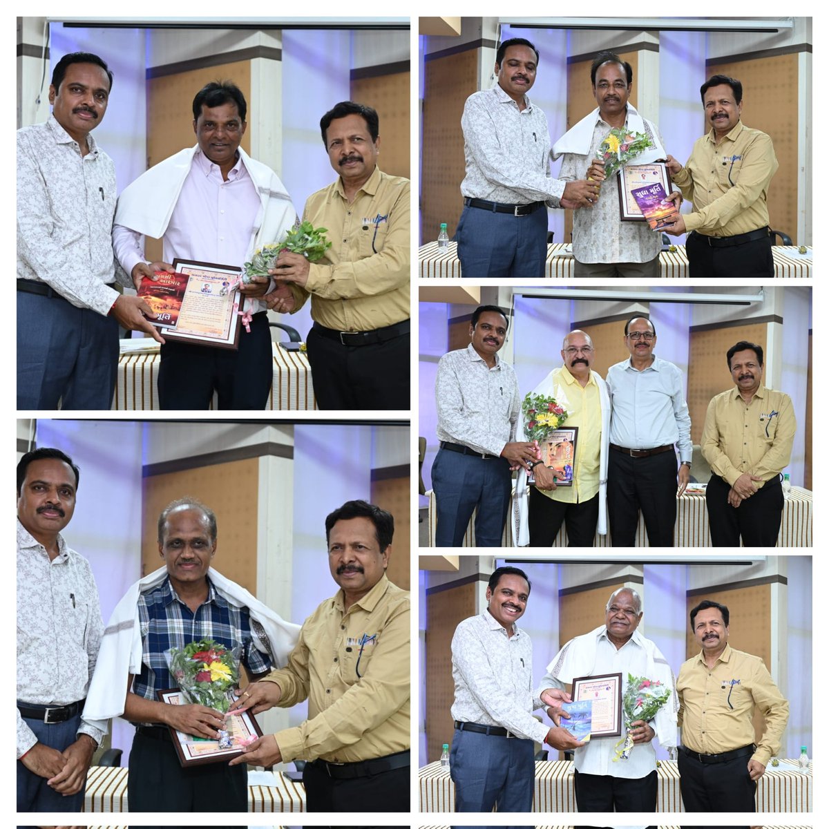 "સરદાર પટેલ યુનિવર્સિટીમાં માનનીય કુલપતિ શ્રી નિરંજનભાઈ પટેલની અધ્યક્ષતામાં શૈક્ષણિક વર્ષ ૨૦૨૫ દરમિયાન યુનિવર્સિટીમાં લાંબી અને સમર્પિત સેવાઓ આપ્યા બાદ વયોચિત્ત તથા સ્વૈચ્છિક નિવૃત્તિ મેળવનાર કર્મચારીઓના સન્માનમાં વિશેષ સમારંભ યોજાયો."

#નિવૃત્તિસન્માન
#શૈક્ષણિકસન્માન #SPU