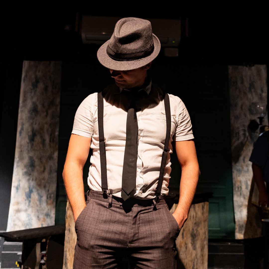 Completing the cast of THE UNKILLABLE MIKE MALLOY, on now until 26 Jul.

Will Croft - plays Francis Pasqua 

🎟 Grab your tickets now:
thebridgehousetheatre.co.uk/shows/the-unki…

Production shots © Cam Harle