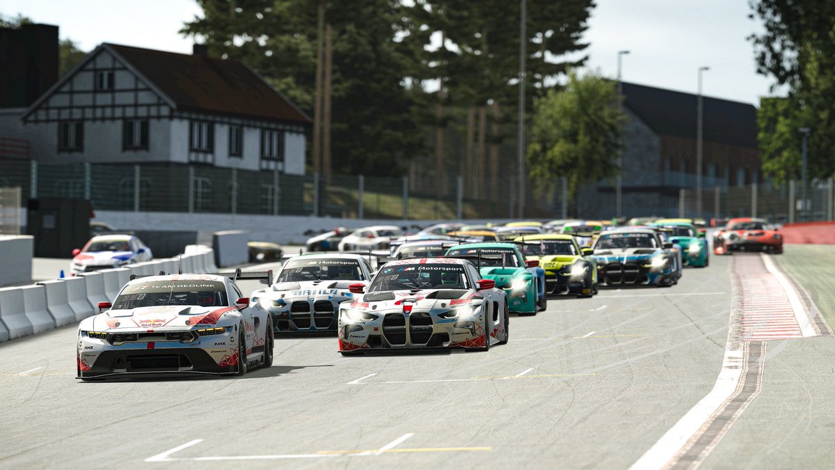 TeamRedlineSim's tweet image. The 24 Hours of Spa is happening this weekend 😍 Remember our special livery from last year? ✨ #Spa24H