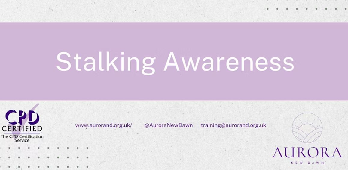 One week to go - Stalking Awareness Training

Join us for a comprehensive training session on the serious crime of stalking. The course covers behaviour, risk, legislation, and support for victims.

📌 Online, Thursday 17th July

Register now ➡️ buff.ly/HmnrPQW