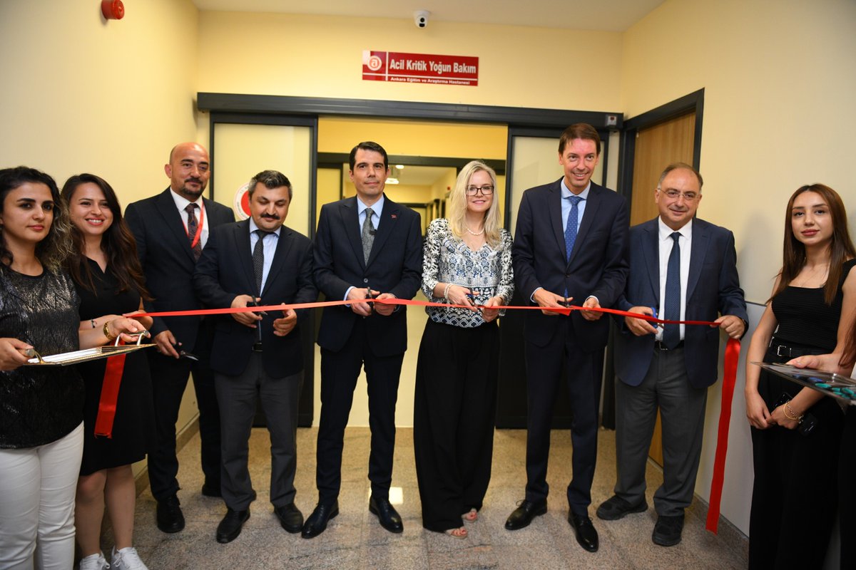 shifa_project's tweet photo. Investing in human lives: #SHIFA celebrates inauguration of renovated emergency unit at Ankara Training and Research Hospital in Türkiye. 

Please see press release 👉 https://t.co/lLue62HwTk 

#healthcareforall #SHIFA #EU4Türkiye https://t.co/ucdDAxbgHP