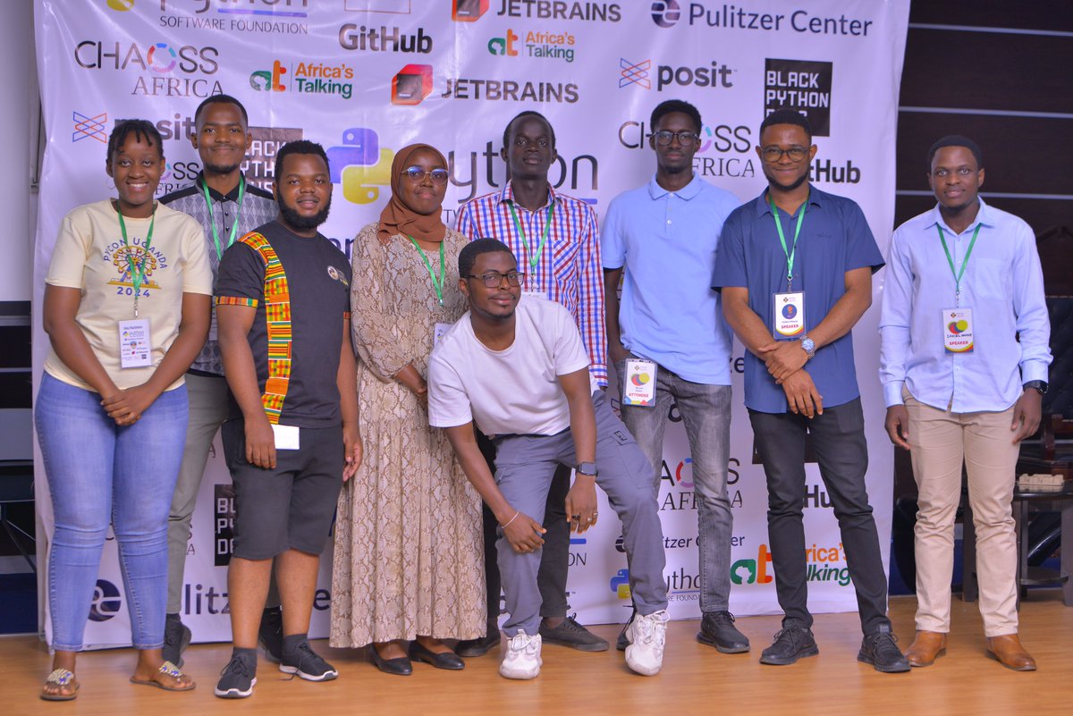 pyconuganda's tweet image. Whether you’ve written 1 line of Python or 100,000…
You belong here.
This August, come find your tech family.
Reserve your seat: ug.pycon.org
#PyCon #PyConUganda #PyConUganda2025