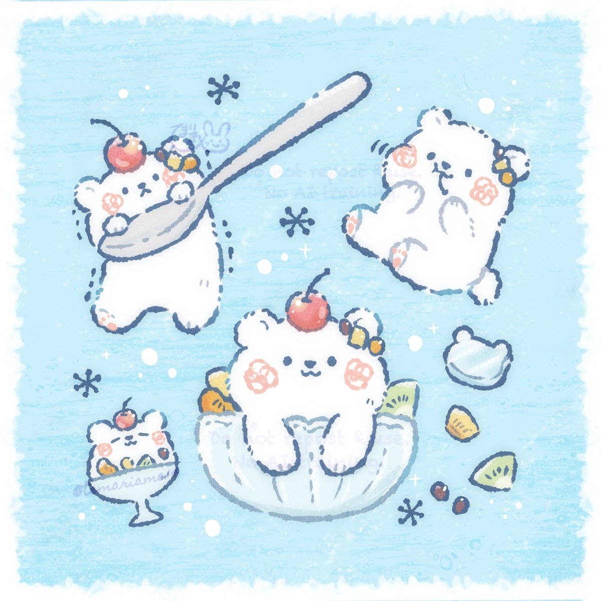 しろくまかき氷🍧