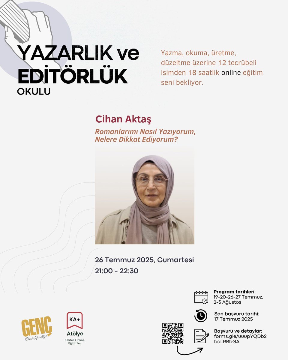 Hiçbir zaman bitmeyen bir öğrenme yordamı üzerine konuşmak... Benim hocalarım hep sevdiğim romanların yazarları oldu, gelgelelim sıra yazmaya gelince masa başında öğreniyor insan birçok inceliği. Bu konuda konuşacak ne çok şey birikmiş yıllar akıp giderken.