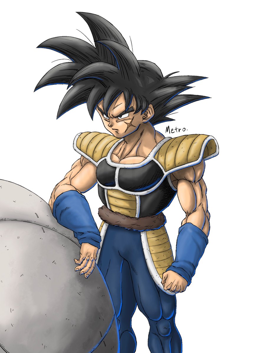 metropolizet's tweet image. バーダック(DB超) #イラスト 
#ドラゴンボール #DragonBall