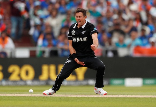 #OnThisDay: in 2019, Matt Henry and Trent Boult combined 5-wickets after a dynamic half-centuries from Ross Taylor and Kane Williamson helped to New Zealand thrilling 18-run victory over India in a rain-hit reserve day match of the first semi-final of a World Cup at Manchester.