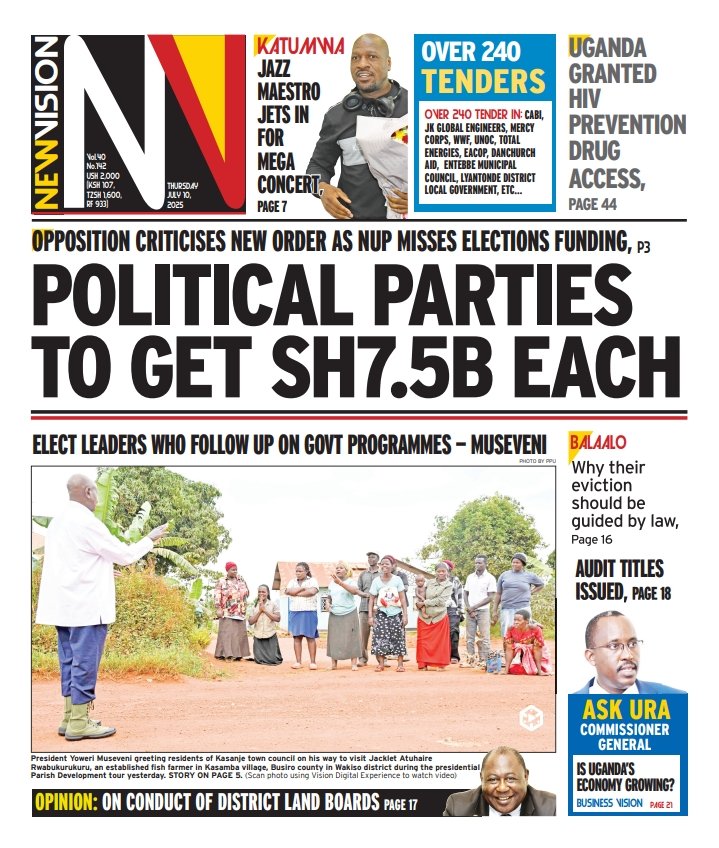 StuartYiga's tweet image. How is your #THURSDAY?
@BarbaraKaija @nyamadon @StateHouseUg @ArthurBaguma1 @MlLefranc @newvisionwire @tvwestUG @PoliceUg @Thomas_Tayebwa @AnitahAmong @NUP_Ug @NRMOnline @FDCOfficial1 @norbertmao @SsemujjuNganda1